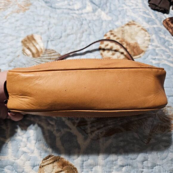 2003 Vintage y2k Coach Demi Shoulder Bag in Pink Optic Signature Monogram Purse - Picture 4 of 6